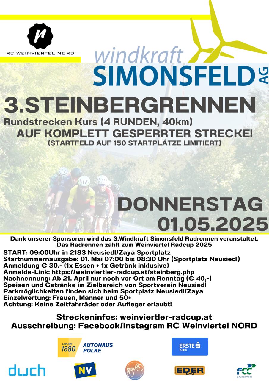 Flyer Steinbergrennen