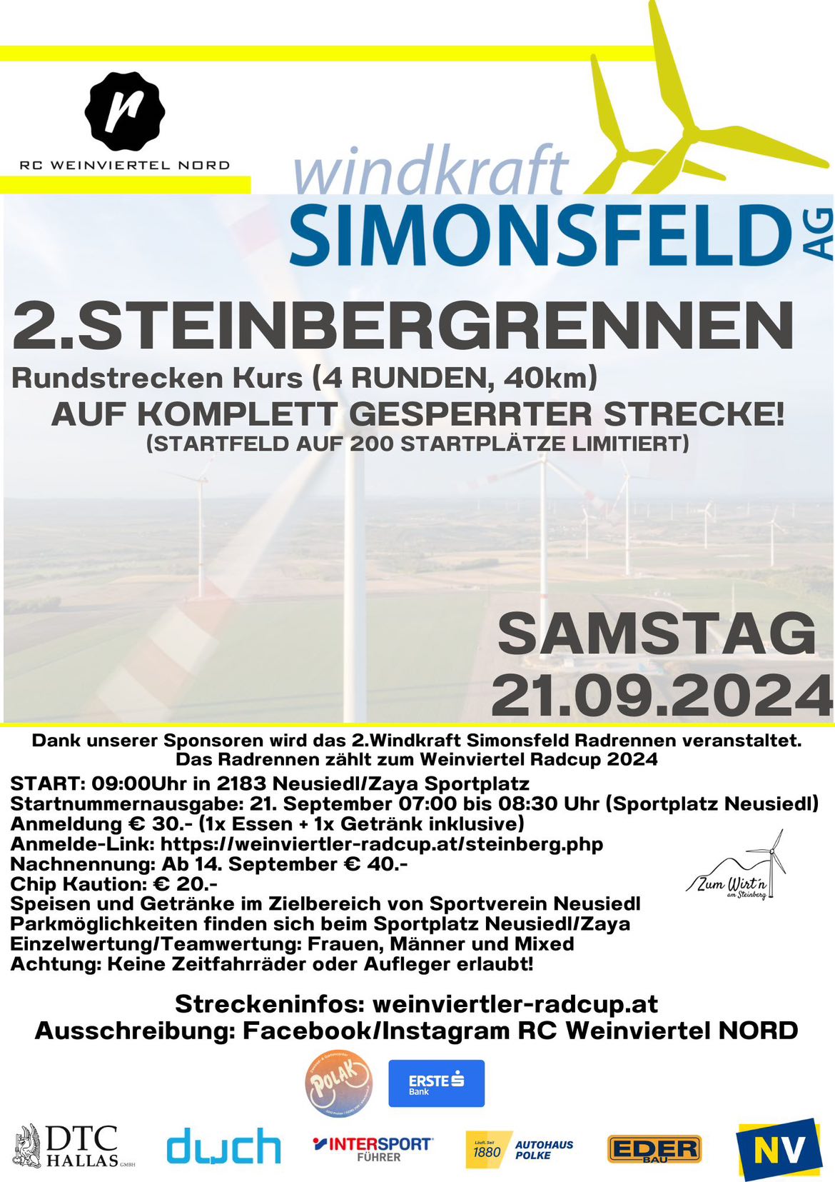 Flyer Steinbergrennen