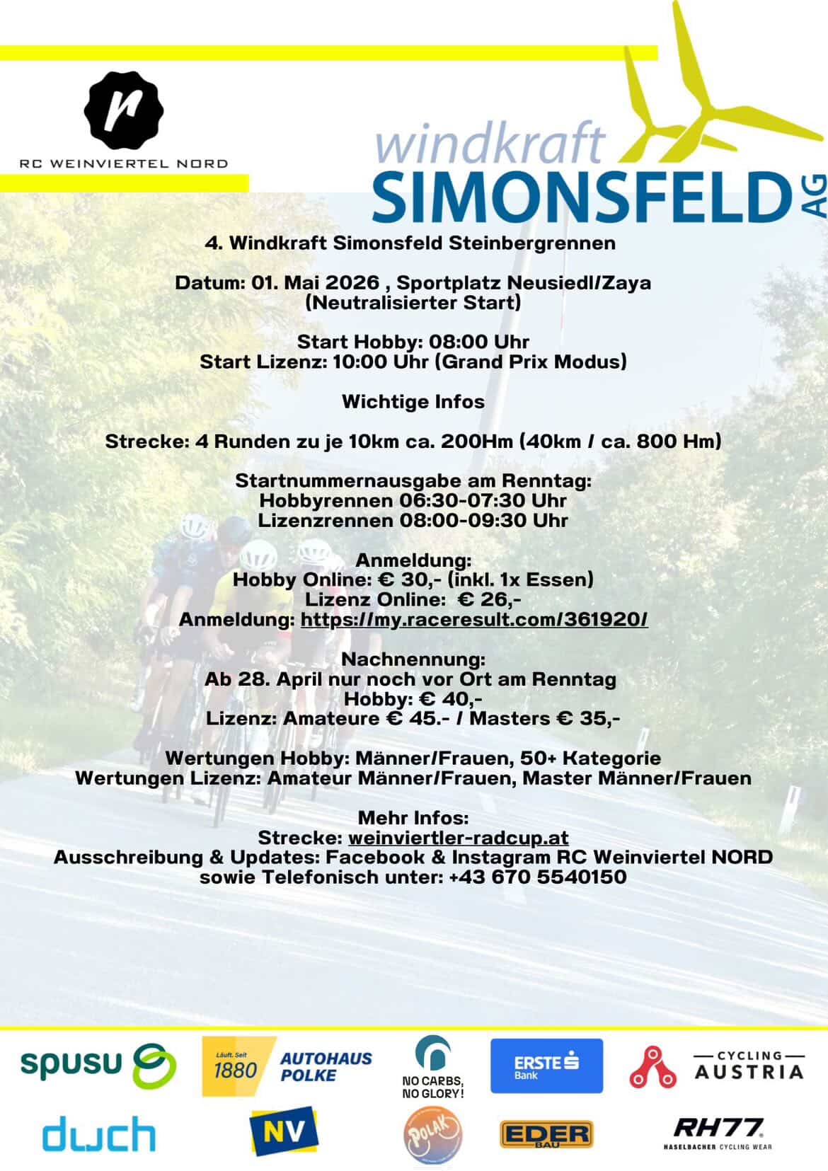 Flyer Steinbergrennen